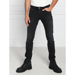Tommy Jeans pánské černé džíny
